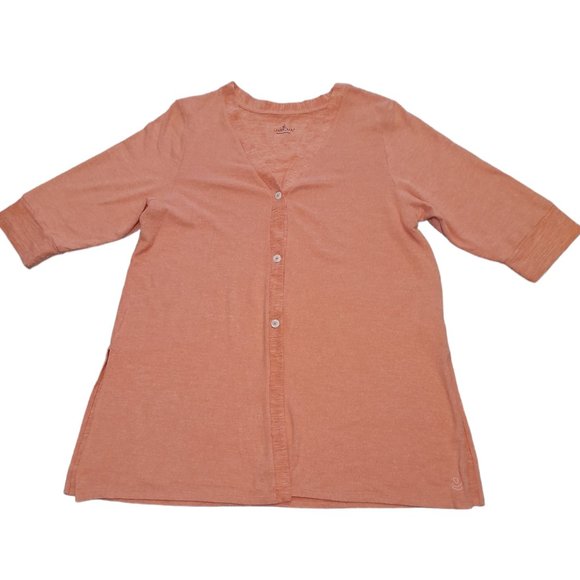 3 Piece Peach Pajama Set - Picture 5 of 8